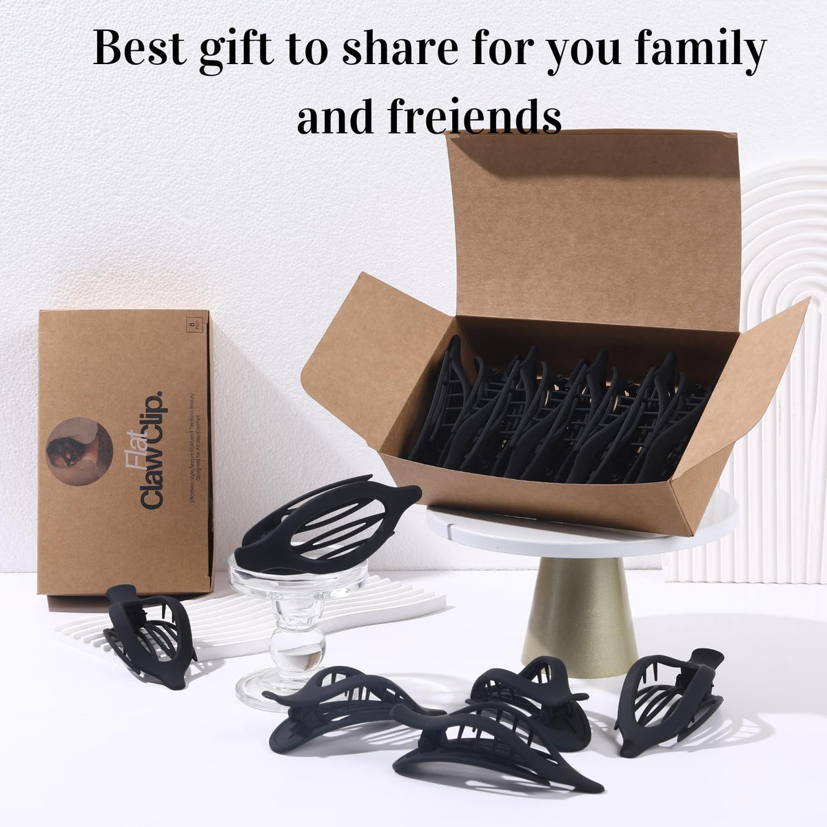 CENTSTAR gift box open with clips inside, elegant presentation for gifting