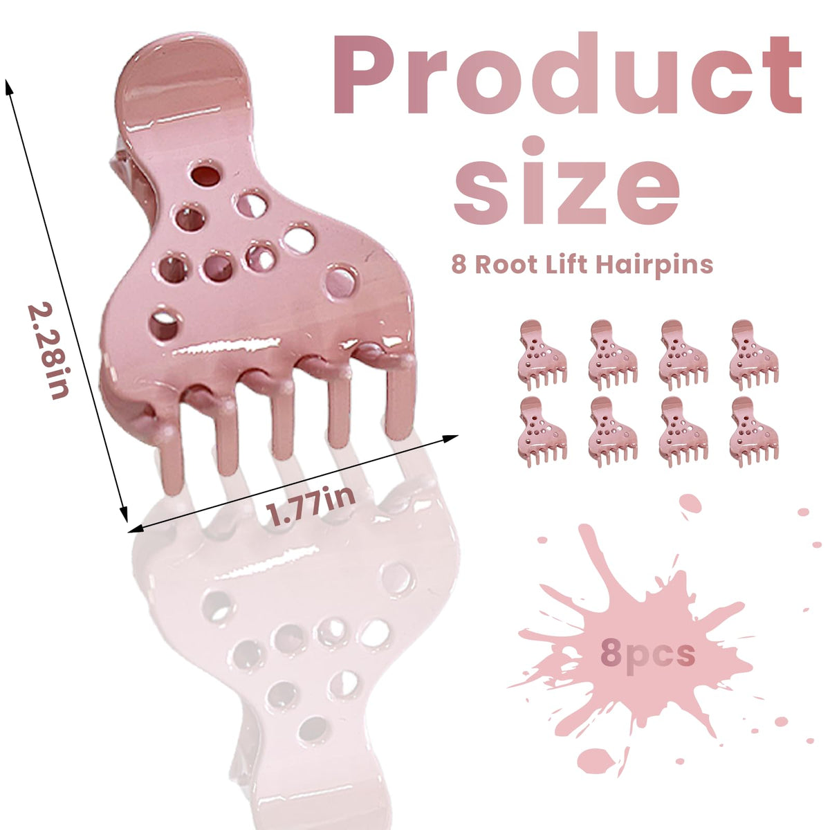 Ceoyiler close-up of clip hinge and teeth emphasizing secure grip and gentle hold benefit
