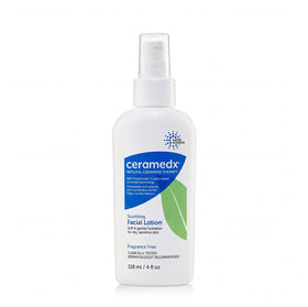 Ceramedx front packaging shows 4 fl oz lotion and clean design for gentle hydration