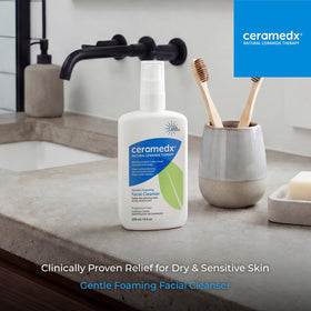 Ceramedx pump action close-up demonstrating easy dispensing and control