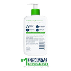 CeraVe 16 oz bottle beside hand for size scale and value indication