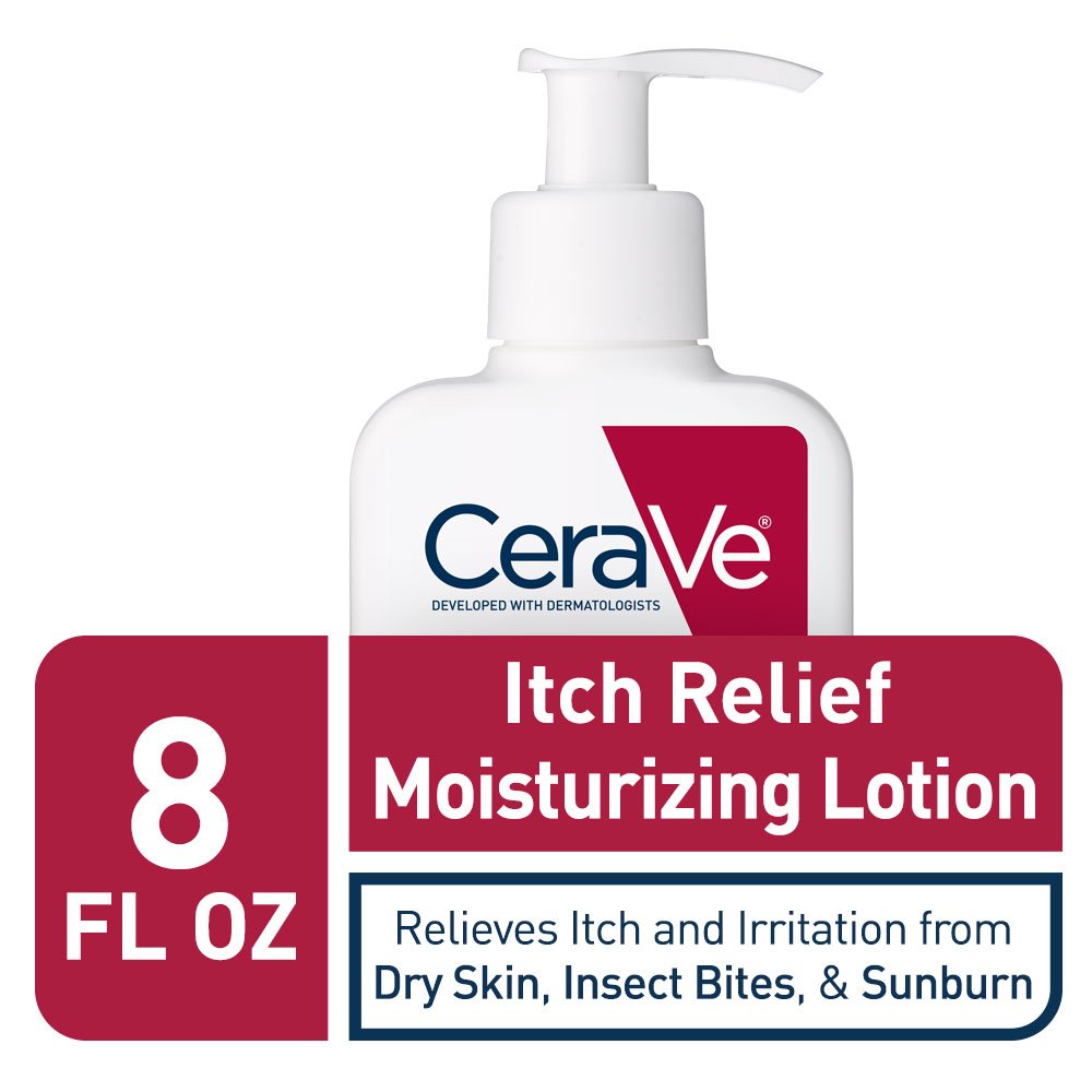CeraVe lotion texture close-up highlighting lightweight, non-greasy hydration