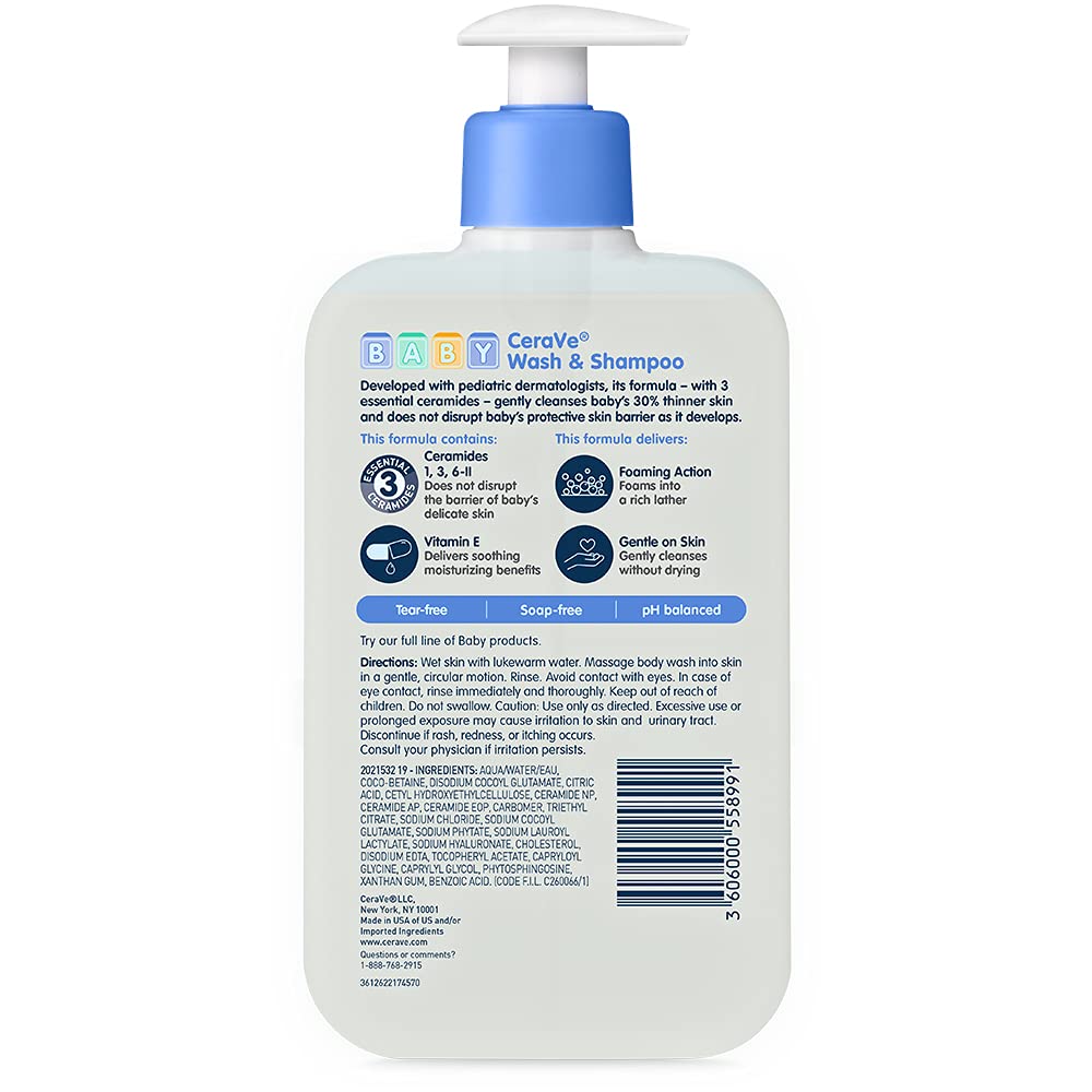 CeraVe bottle on bath shelf showing convenient everyday storage