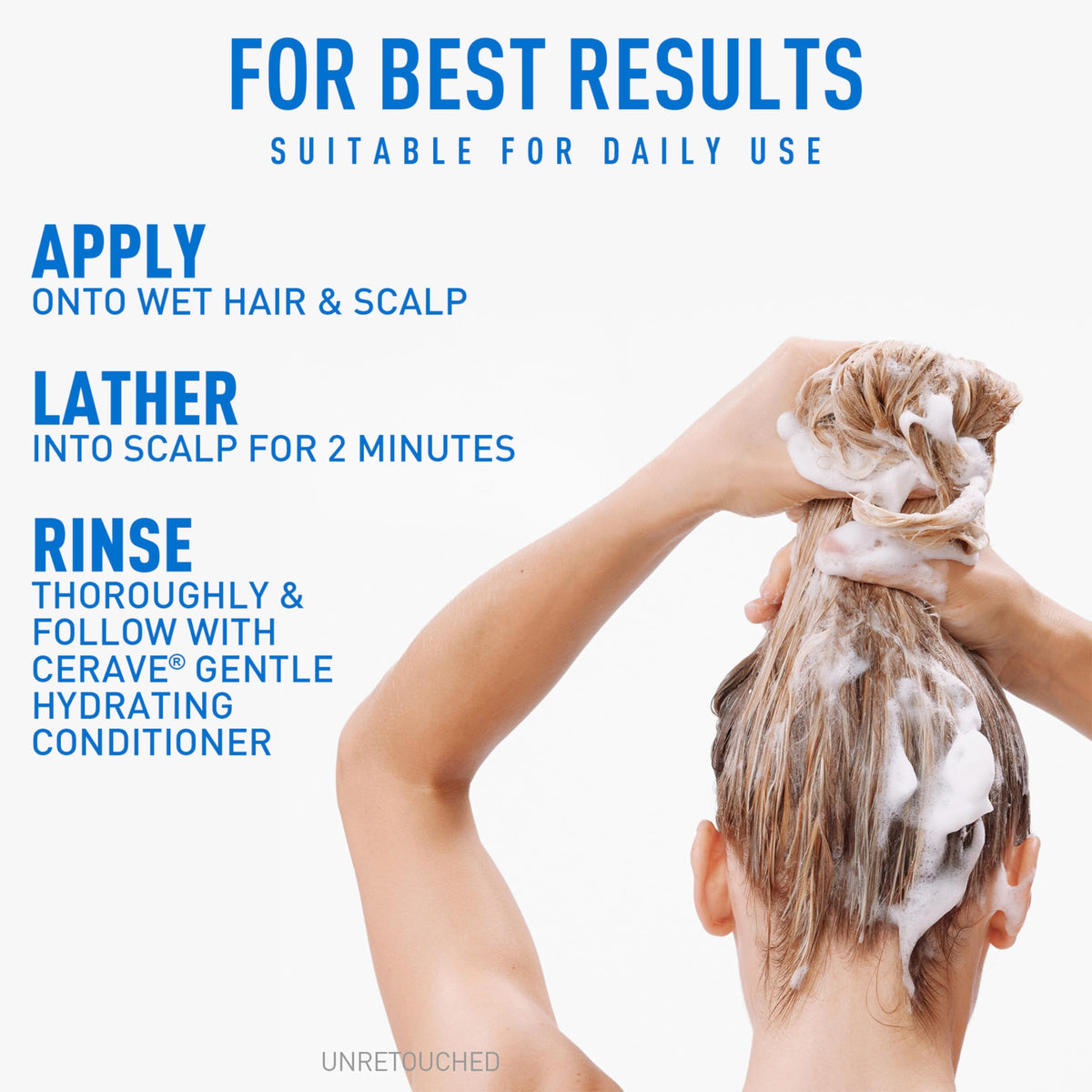 CeraVe bottle in bathroom setting suggesting daily routine comfort