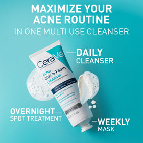 CeraVe clay texture close-up highlighting oil-absorbing kaolin