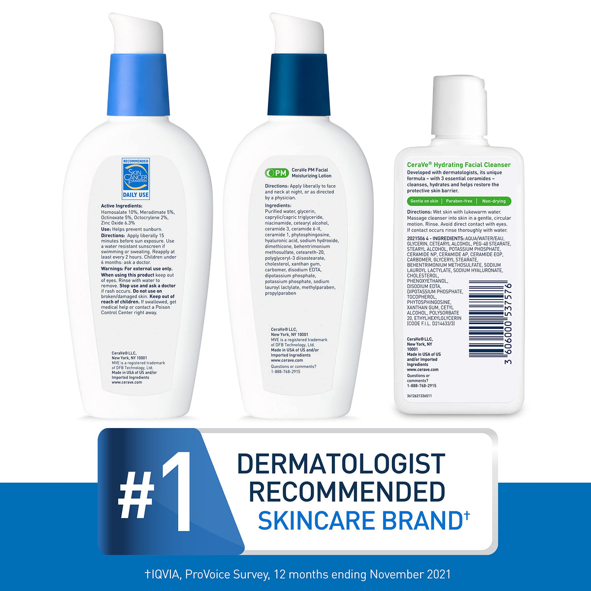 CeraVe cleanser in hand demonstrating gentle removal of impurities