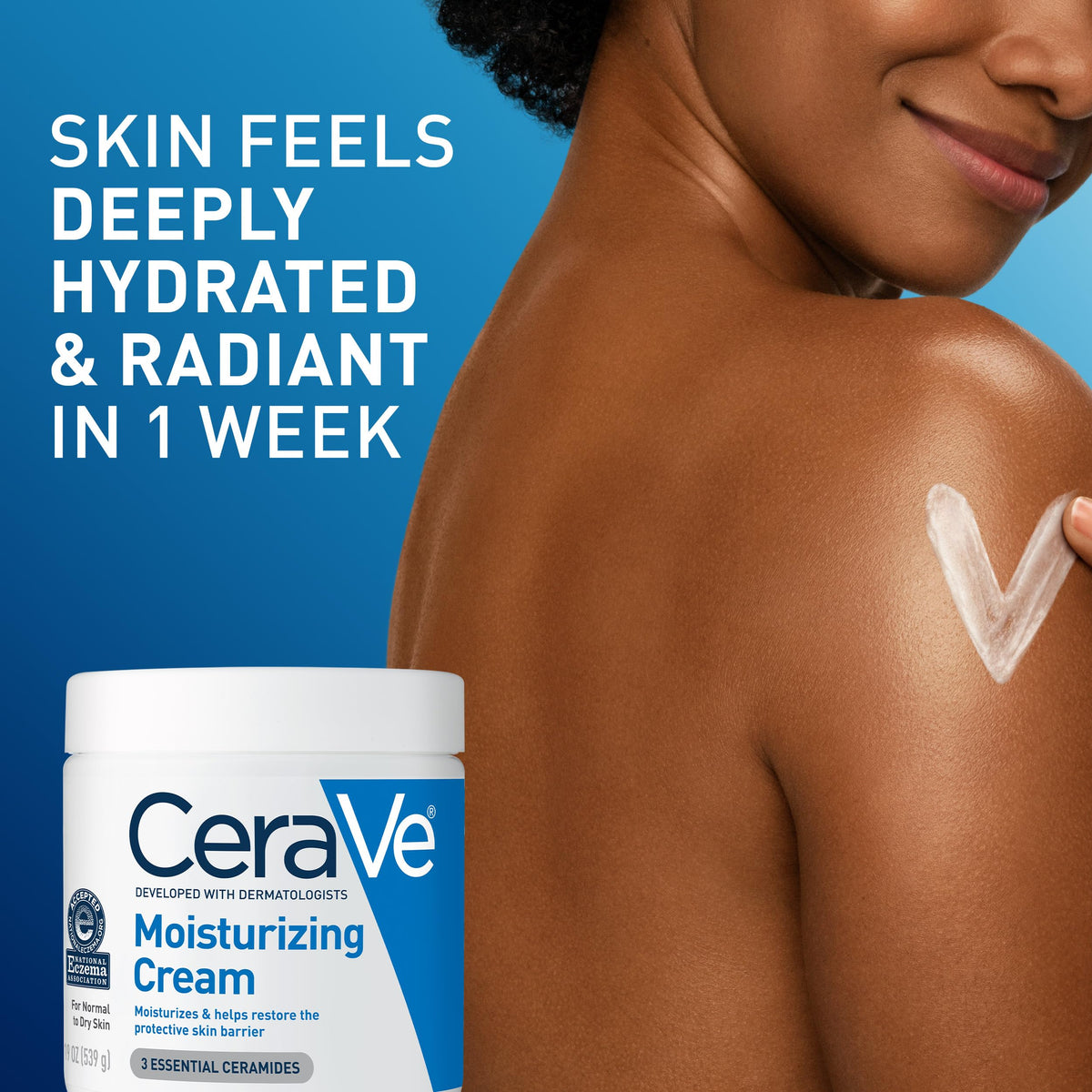 Close-up of CeraVe ingredients panel highlighting ceramides