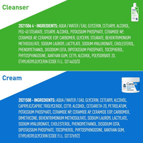 CeraVe 12 oz cream held in hand showing size and long-lasting hydration benefit