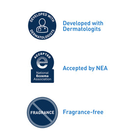 CeraVe moisturizing cream spread on forearm illustrating smooth, non-greasy hydration and barrier support