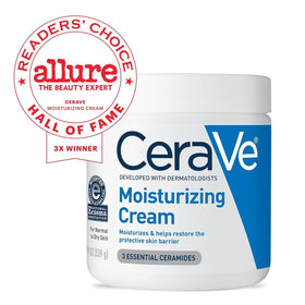 CeraVe creamy texture close-up demonstrating smooth absorption