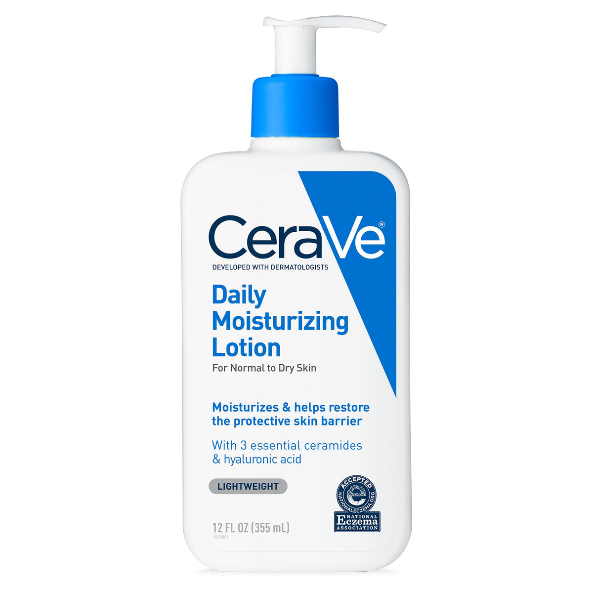 CeraVe front packaging showing bottle and label for easy identification and trust