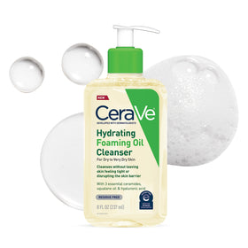 CeraVe front bottle showing label and 8 fl oz size for clear identification