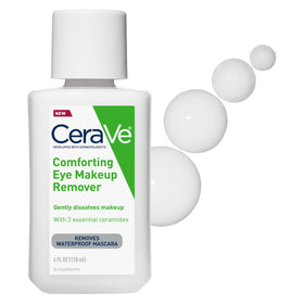CeraVe front packaging showing label and 4 oz bottle, clear product info benefit