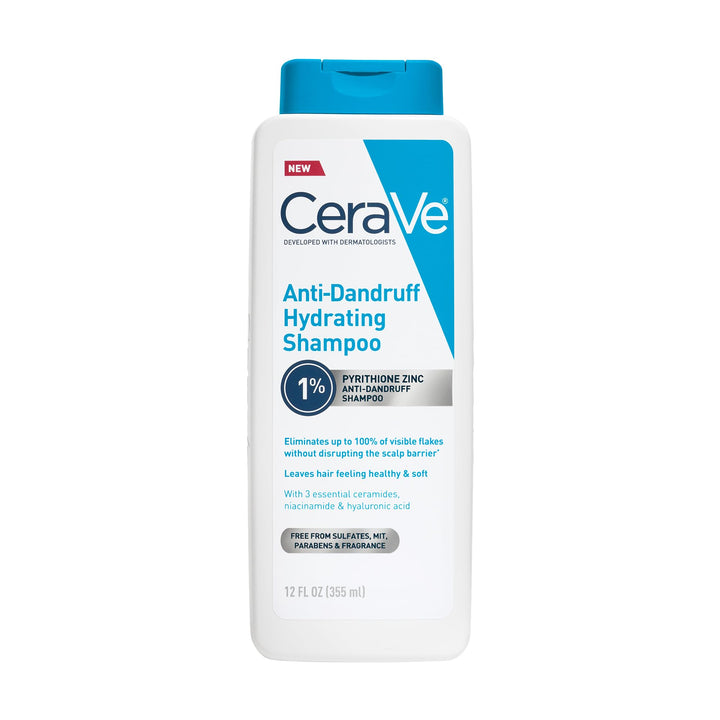 CeraVe bottle front view showing label and medicated benefits