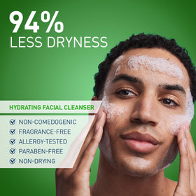CeraVe ingredient panel showing ceramides and hyaluronic acid benefits