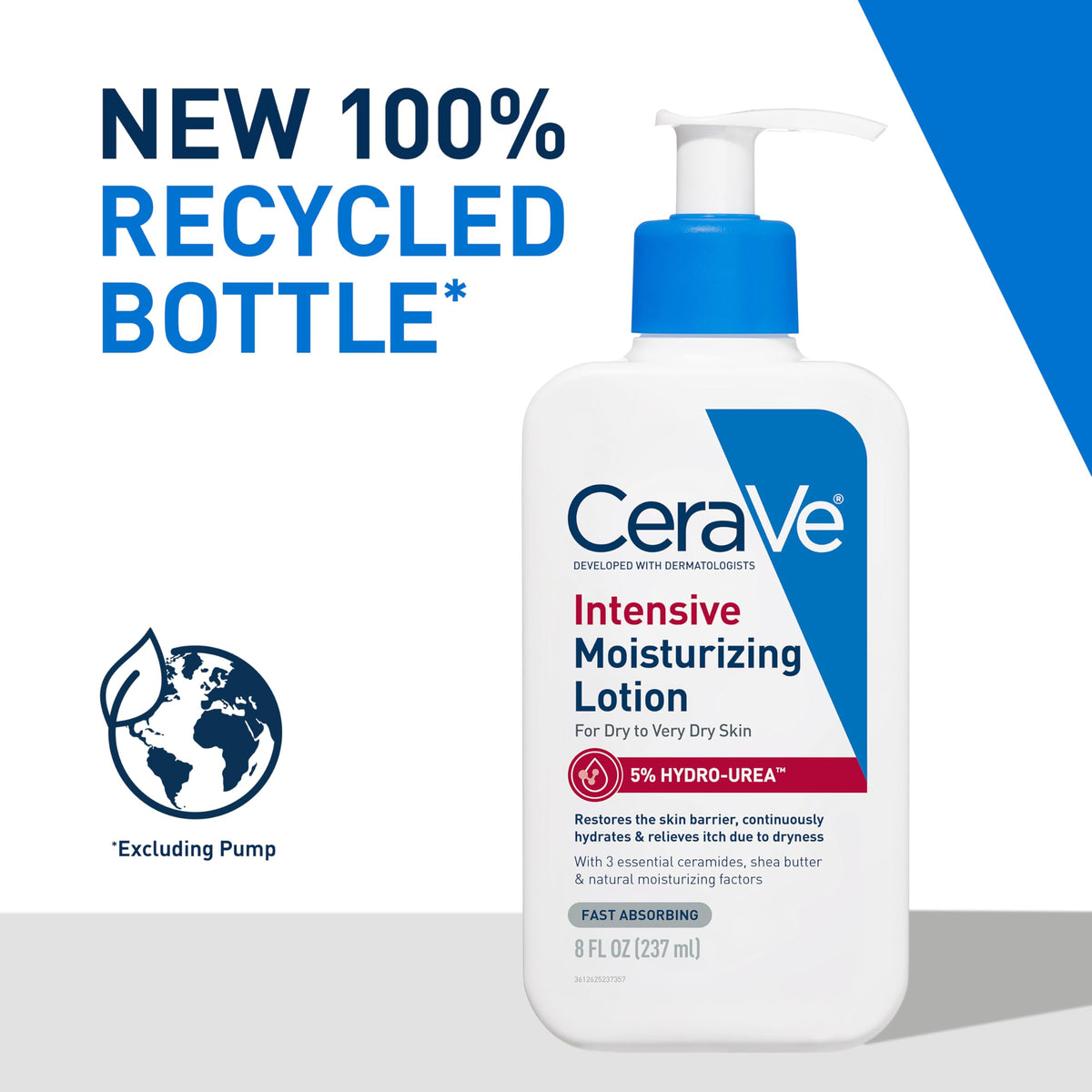 Close-up of lotion texture highlighting smooth cream and deep hydration by CeraVe