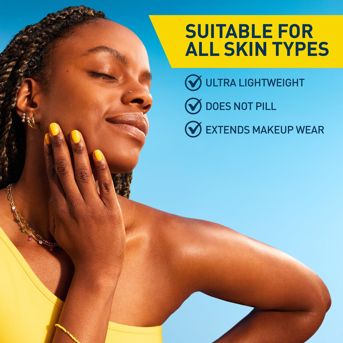 CeraVe ingredient label highlighting ceramides and niacinamide benefits