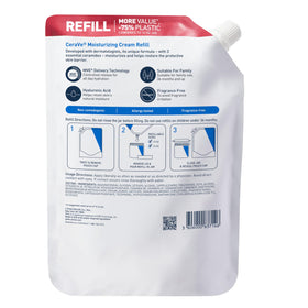 CeraVe ingredient label close-up showing ceramides and hyaluronic acid for barrier support