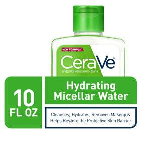 CeraVe label close-up highlighting ceramides and niacinamide benefits