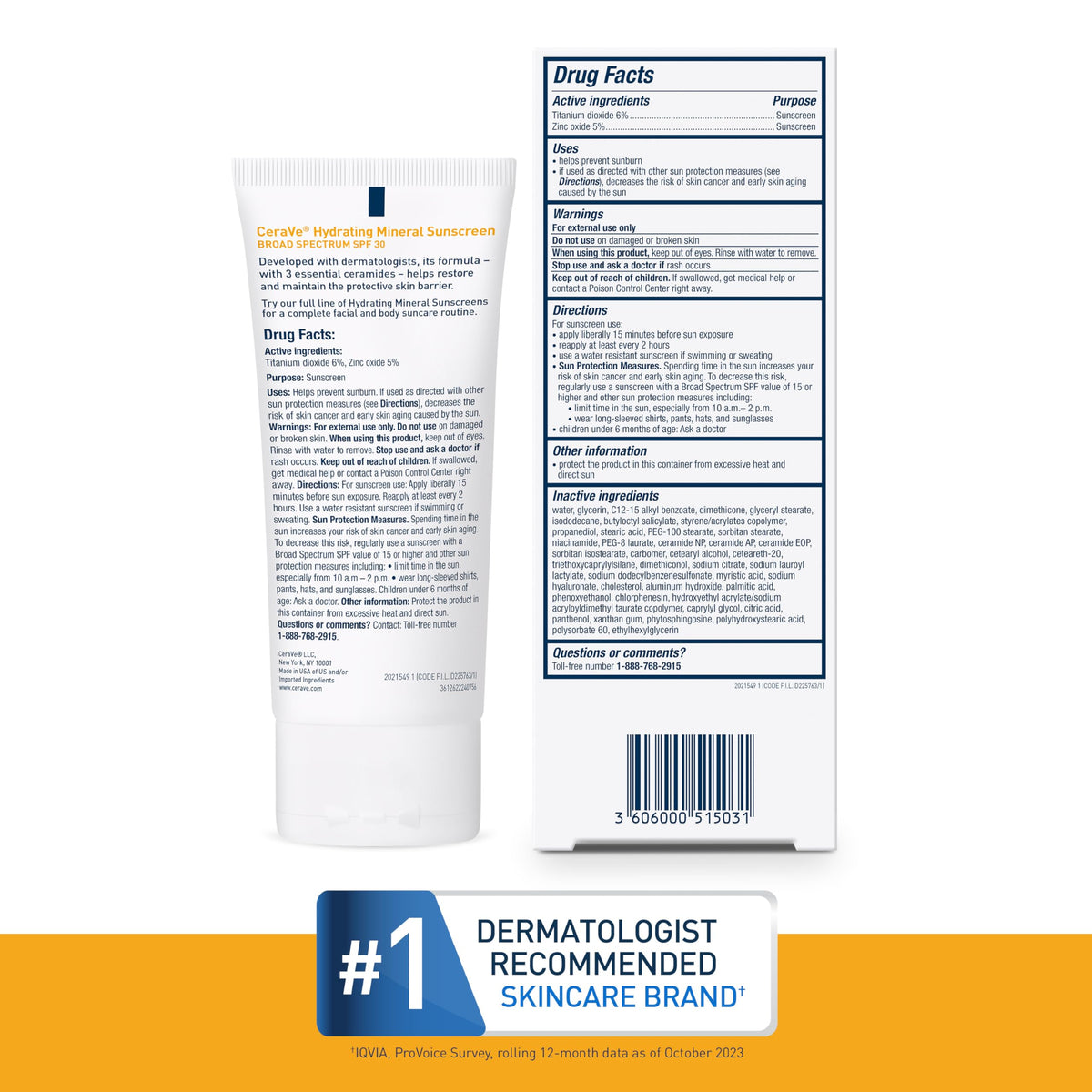 Close-up of CeraVe ingredients highlighting ceramides and hydration benefits