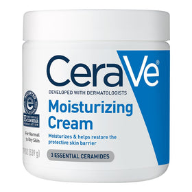 CeraVe tub front view showing label and benefits