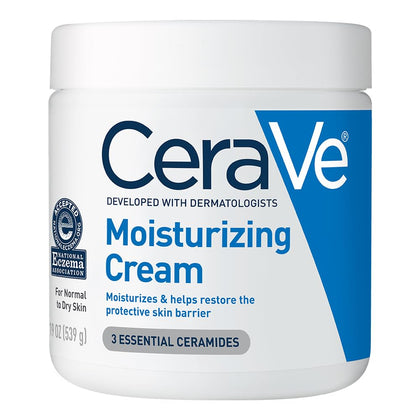 CeraVe tub front view showing label and benefits