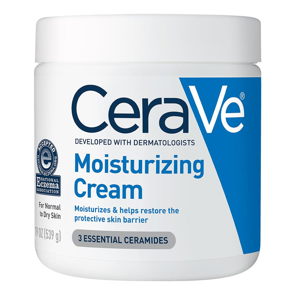 CeraVe tub front view showing label and benefits