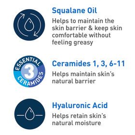 CeraVe oil-to-foam texture on hand demonstrating effective makeup removal