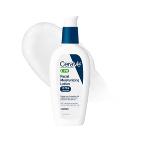 CeraVe PM front packaging showing bottle and label for nighttime hydration