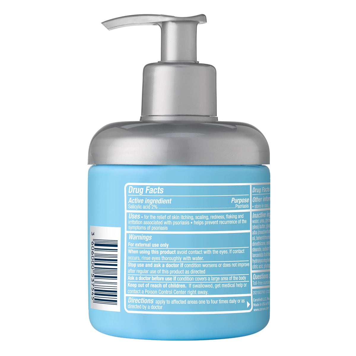 CeraVe label close-up showing ceramides and niacinamide benefits
