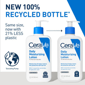 CeraVe pump dispenser close-up demonstrating easy one-handed use and controlled dispensing