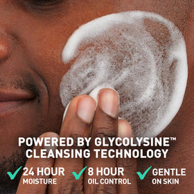 CeraVe foam texture closeup demonstrating airy foam and gentle cleanse