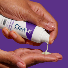CeraVe open cap and pump detail showing hygienic dispensing