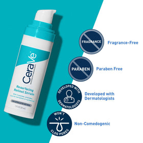 CeraVe pump dispenser close-up for precise, hygienic application benefit