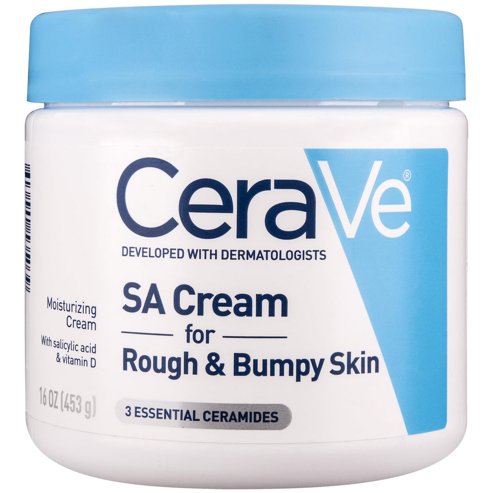 CeraVe jar front view highlighting product identity and benefits