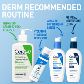 CeraVe ingredient label with ceramides and hyaluronic acid for barrier support