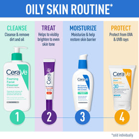 CeraVe Hydrating Sheer Sunscreen applied on face demonstrating even coverage under makeup