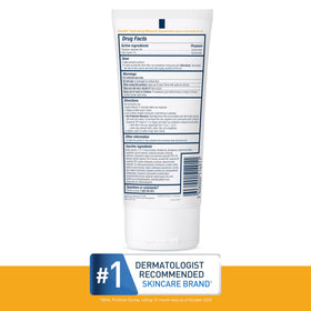 CeraVe ingredients label close-up showing ceramides and hyaluronic acid