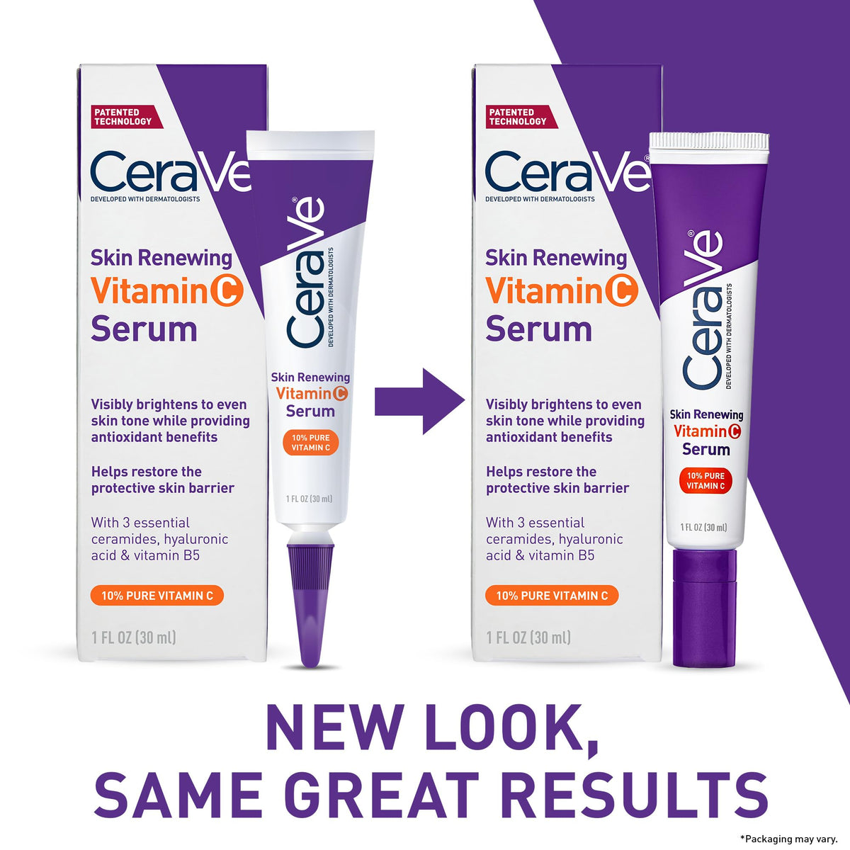 CeraVe dropper dispensing serum demonstrating precise application