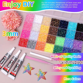 CESUSME decorated shoe toe with rhinestones adding durable sparkle
