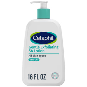 Cetaphil 16 oz pump front packaging showing product and clarity benefit