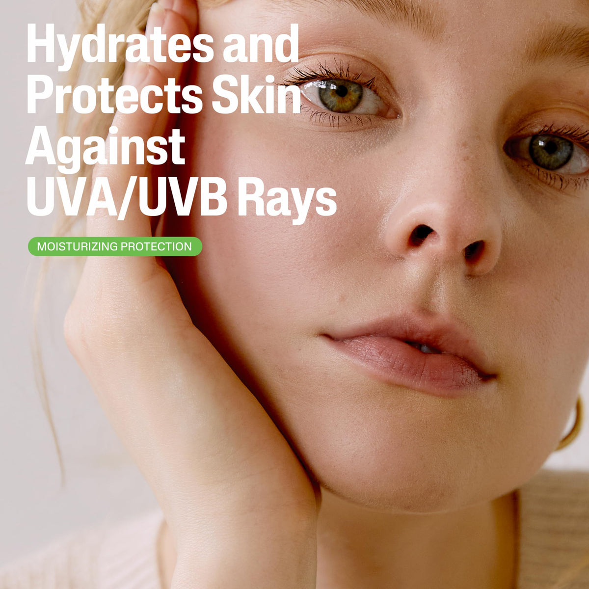 Cetaphil applied on hand demonstrating fast absorption benefit