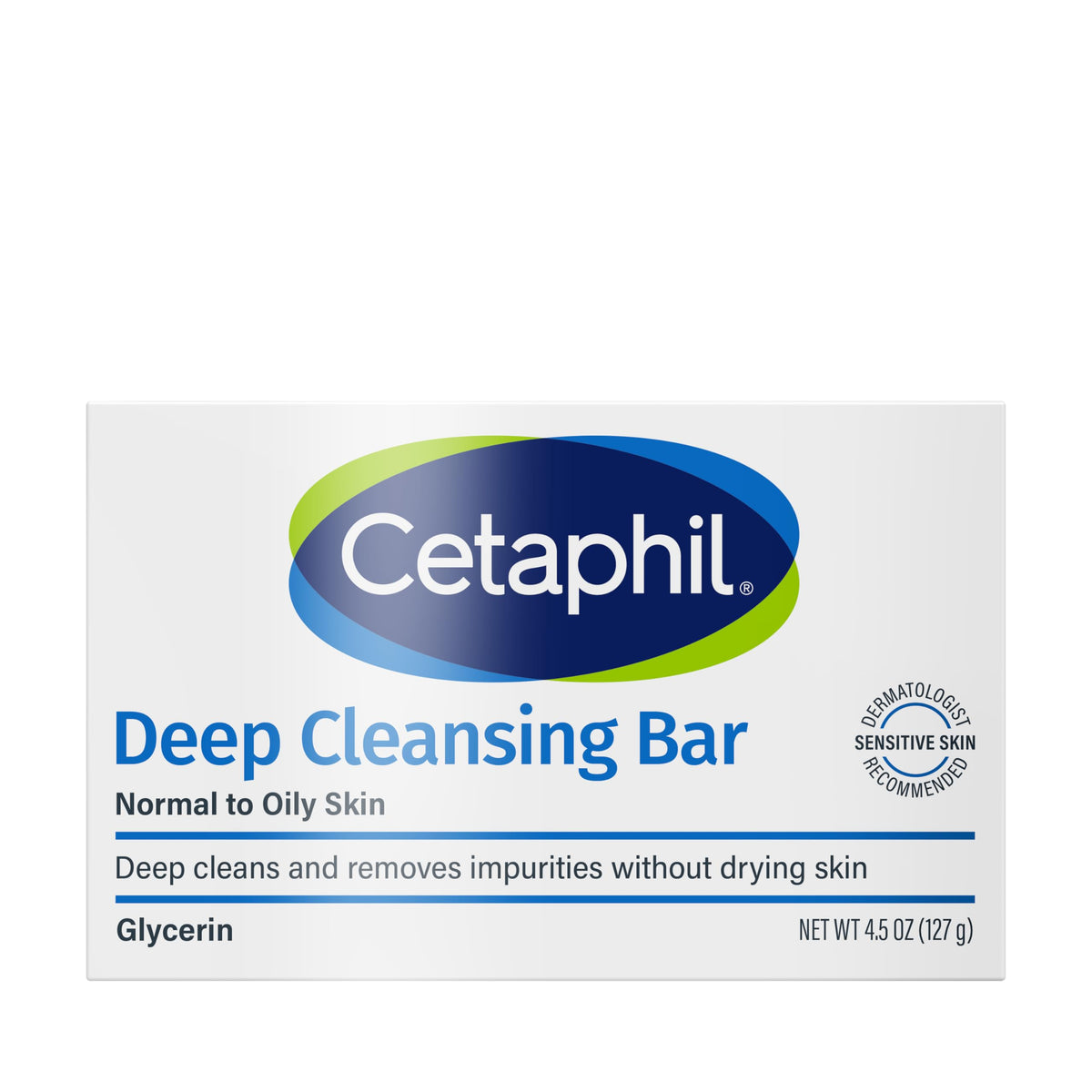 Wet skin after using Cetaphil bar showing clean, hydrated appearance and gentle rinse
