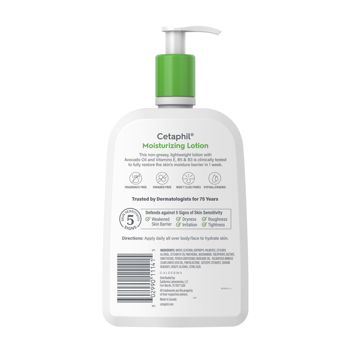 Cetaphil bottle on bathroom counter showing daily-use lifestyle