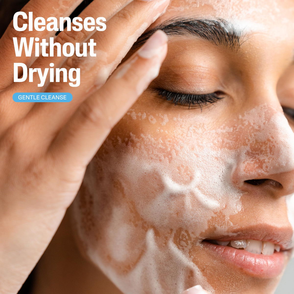 Cetaphil bottle label with ingredients visible for informed choice