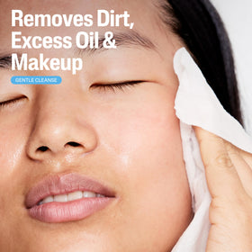 cetaphil cloth close-up displaying soft texture for gentle cleansing