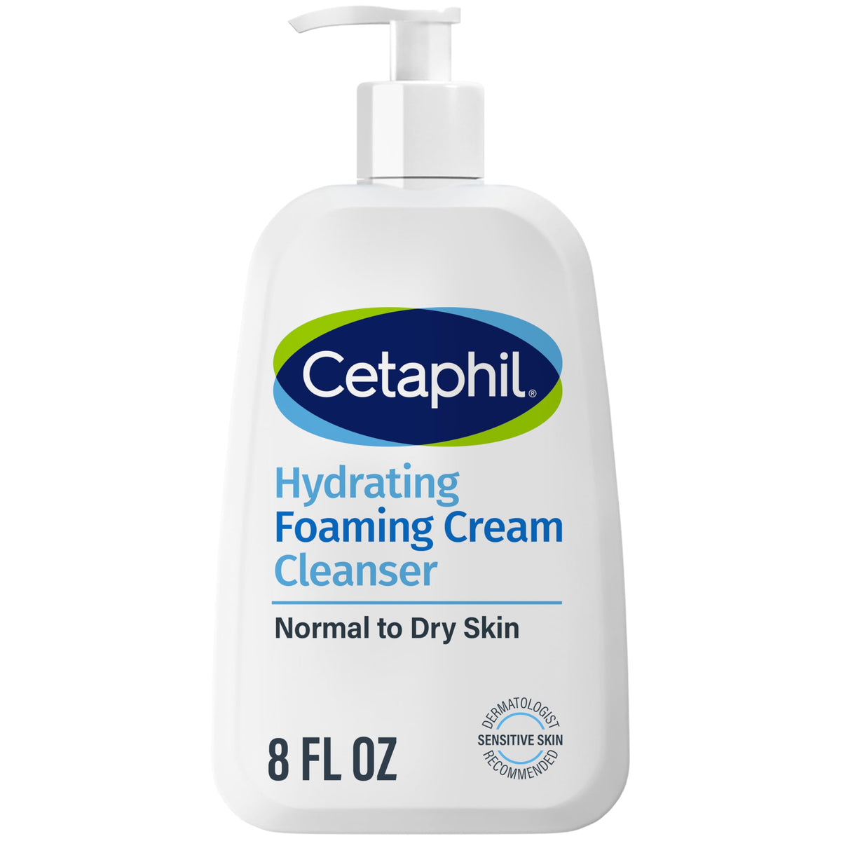 Cetaphil front packaging showing clean design and gentle cleanser benefit