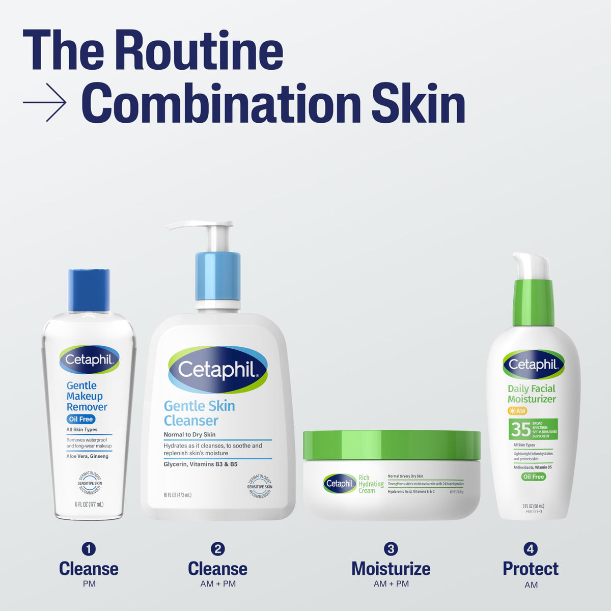 Removing waterproof mascara with Cetaphil around delicate eye area