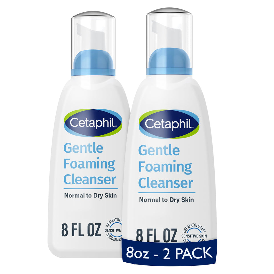 Cetaphil front packaging showing product and gentle cleansing benefit