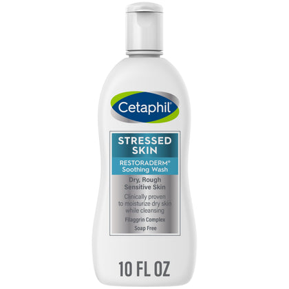 Cetaphil bottle front view showing label and gentle cleanser benefits